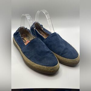 Navy blue born flats‎